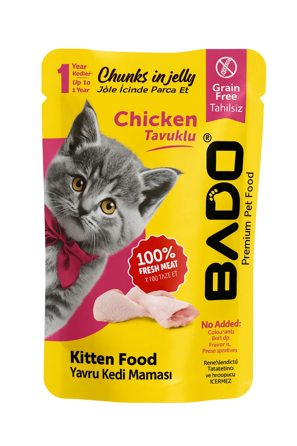 BADO Kitten Food - Chicken 85g